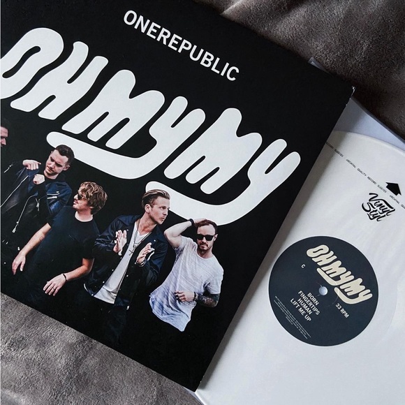 ONEREPUBLIC OH MY MY WHITE VINYL RECORD - Picture 1 of 2